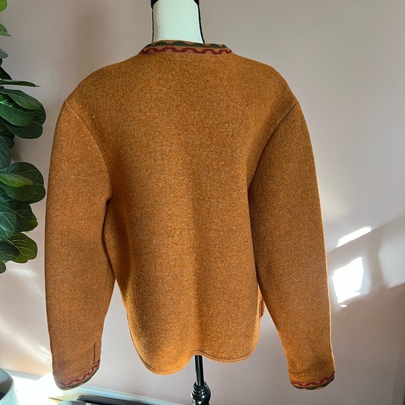 Vintage Giesswein Boiled Wool Cardigan Jacket - Picture 6 of 13